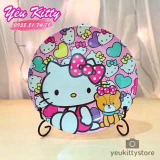 COMBO CHÉN DĨA LY MUỖNG HELLO KITTY