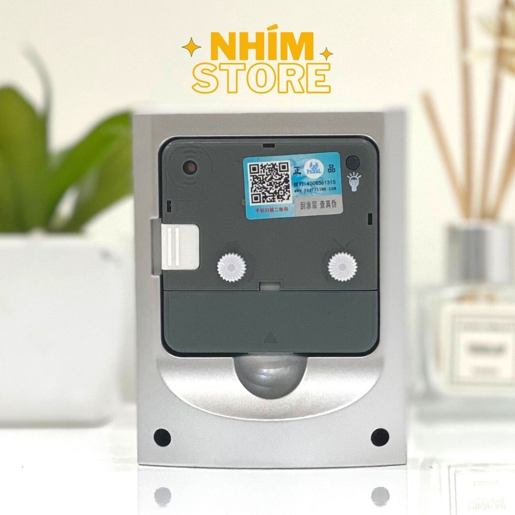 Đồng Hồ Báo Thức Để Bàn Hình Chữ Nhật Sang Trọng Lịch Sự Có Đèn Ngủ - Đồng Hồ Báo Thức Nhím Store Chuông Kêu To Giá Rẻ