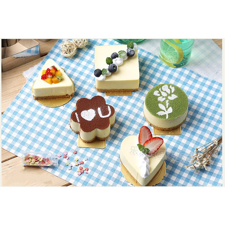 Khuôn ring làm bánh mousse nhiều hình