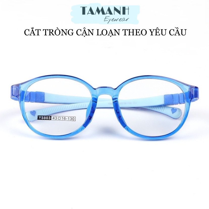 Gọng kính trẻ em dáng tròn, vuông , gọng siêu dẻo, chống gãy- NHẬN THAY TRÒNG CẬN VIỄN, LOẠN THEO YÊU CẦU