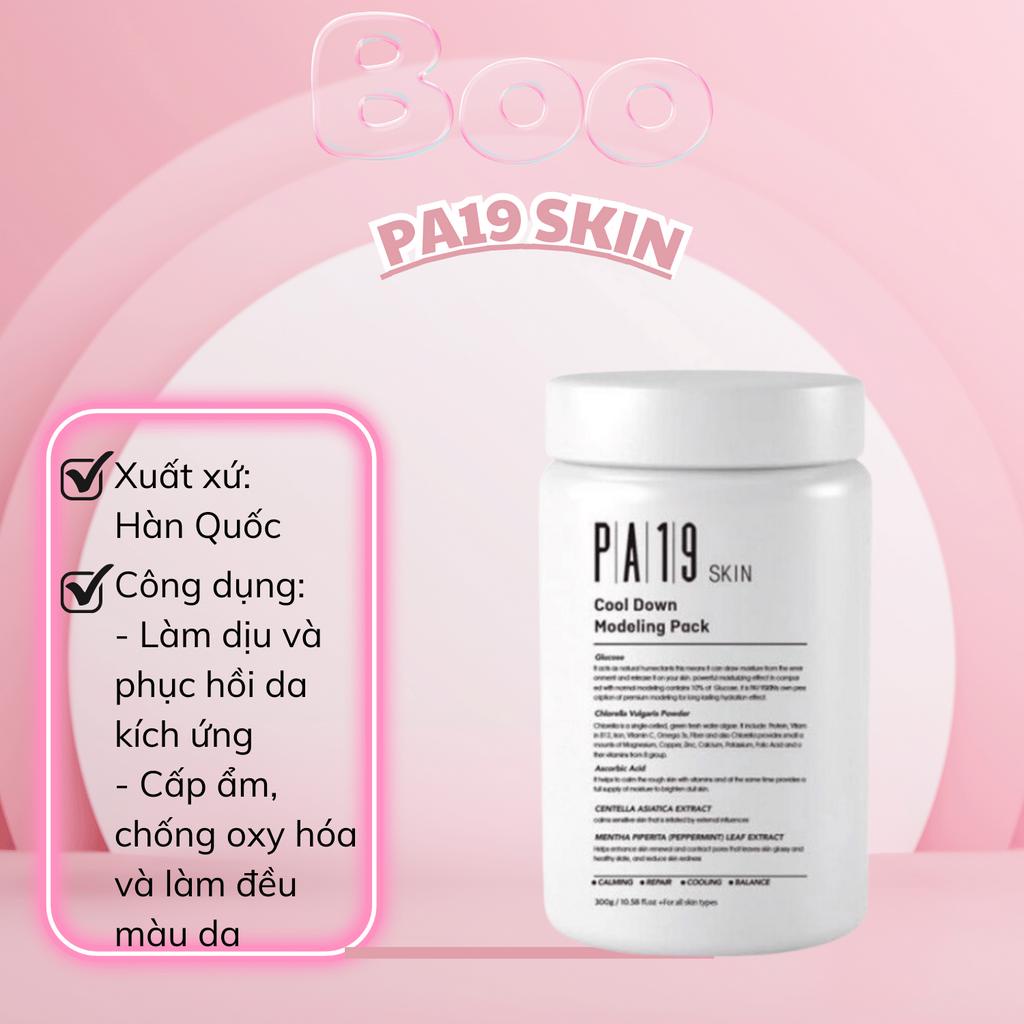Mặt Nạ Phục Hồi PA19 Skin Cool Down Modeling Pack Vitamin C 300g