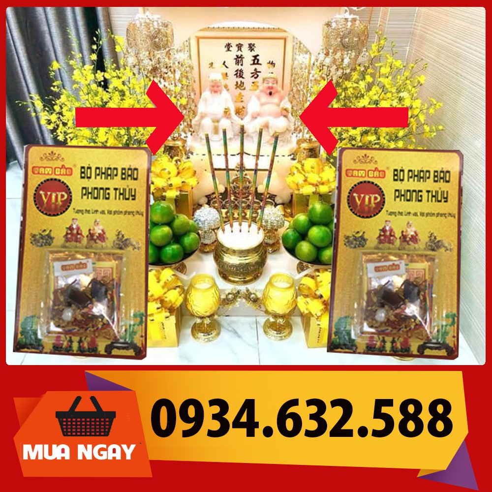 CỐT ĐẶT VÀO TƯỢNG THỜ Thần Tài Thổ Địa PHÁP BẢO [ Đồ thờ ông địa cần có]