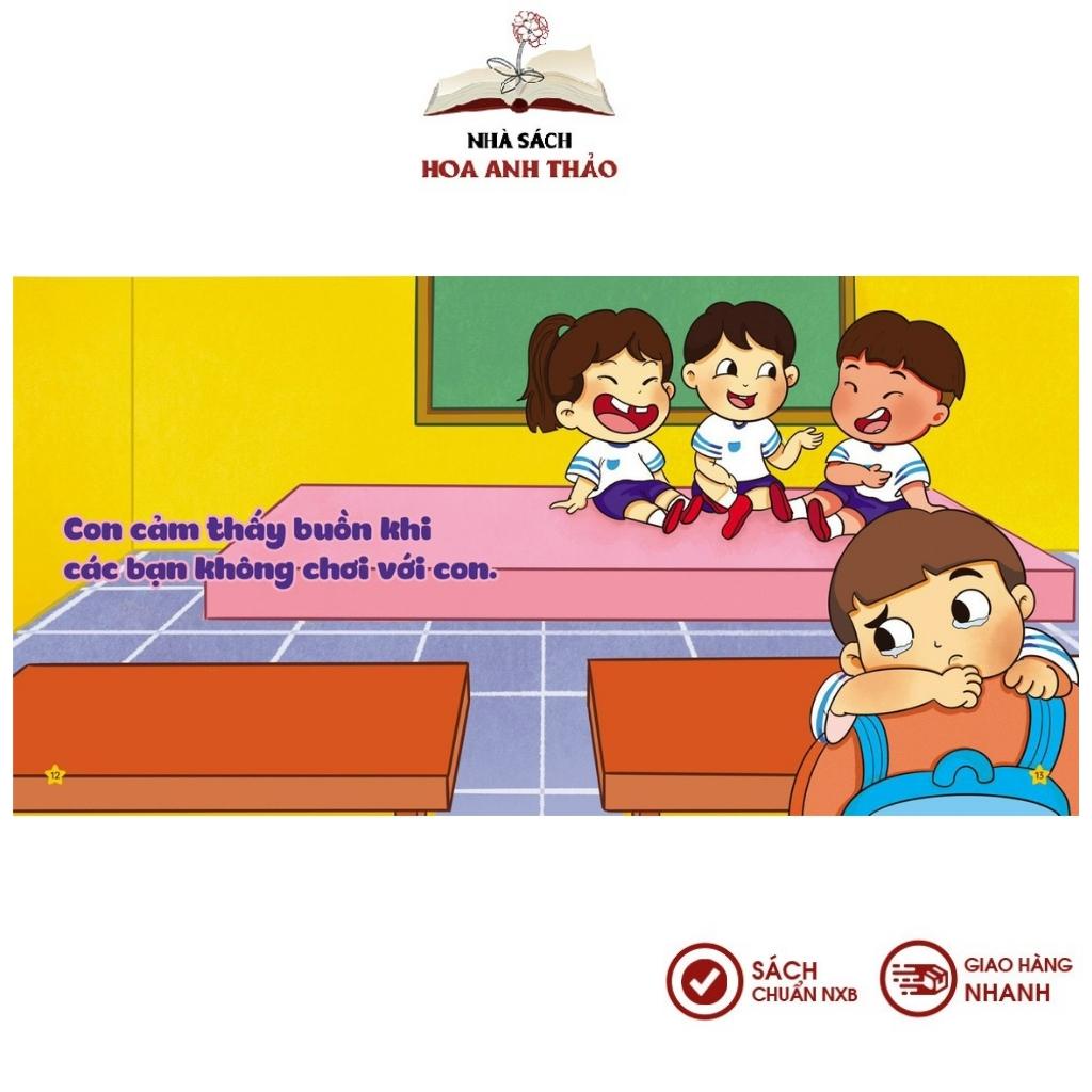 Sách Ehon cảm xúc đầu đời phát triển EQ đầu tiên cho bé bộ 03 cuốn