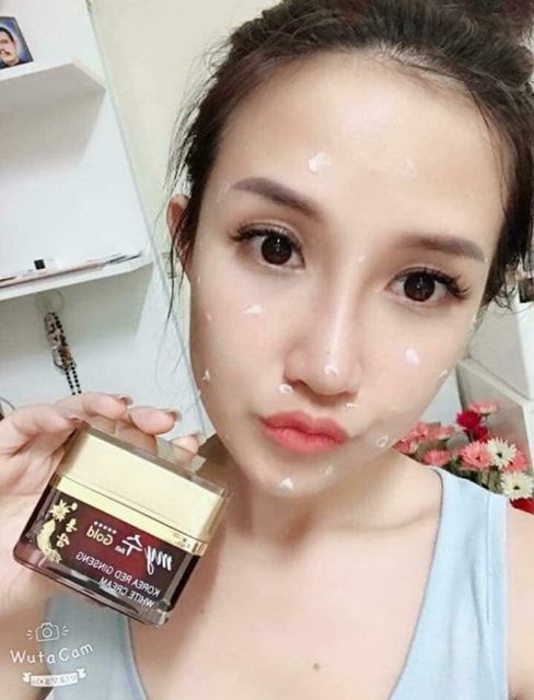 Kem Hồng Sâm My Gold Red Ginseng White Cream 50ml