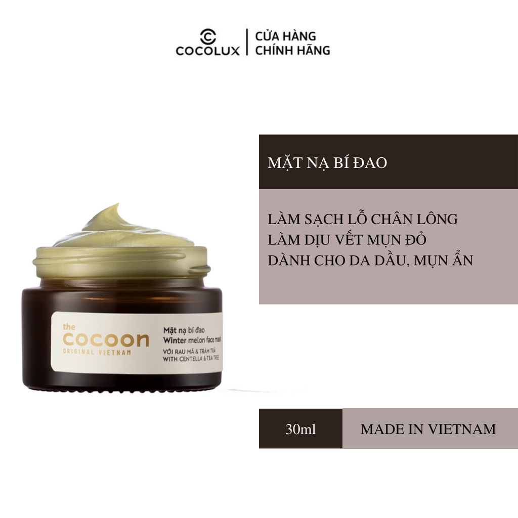 Mặt nạ Bí Đao Cocoon 30g