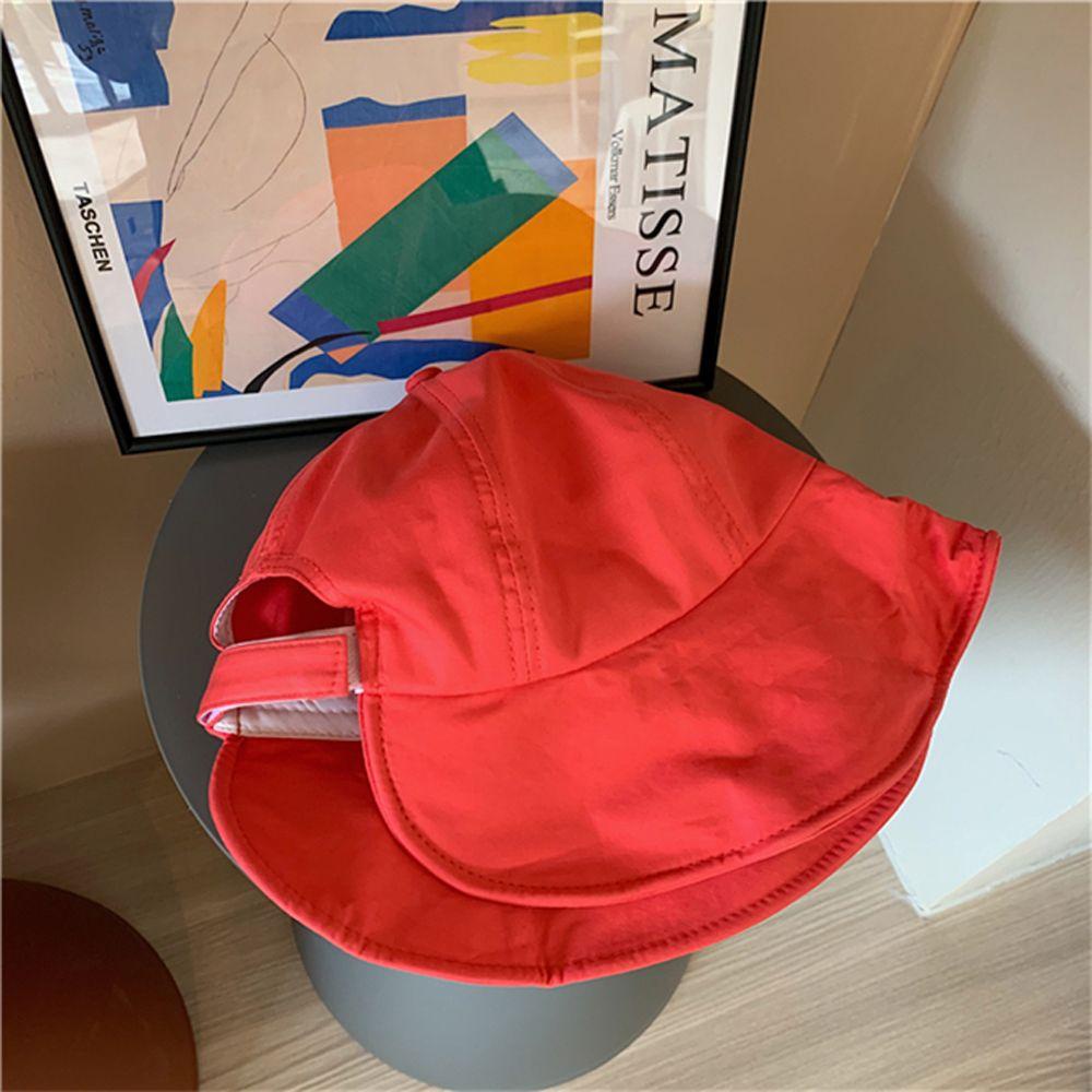 MXGOODS Mũ Lưỡi Trai Chống Nắng Chống Tia UV Màu Sắc Đơn Giản Phong Cách Hàn Quốc