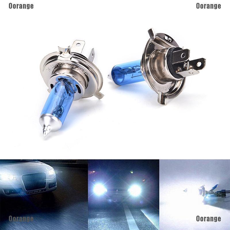 Bộ 2 Đèn Xenon H4 12V 100W Ánh Sáng Trắng Chất Lượng Cao