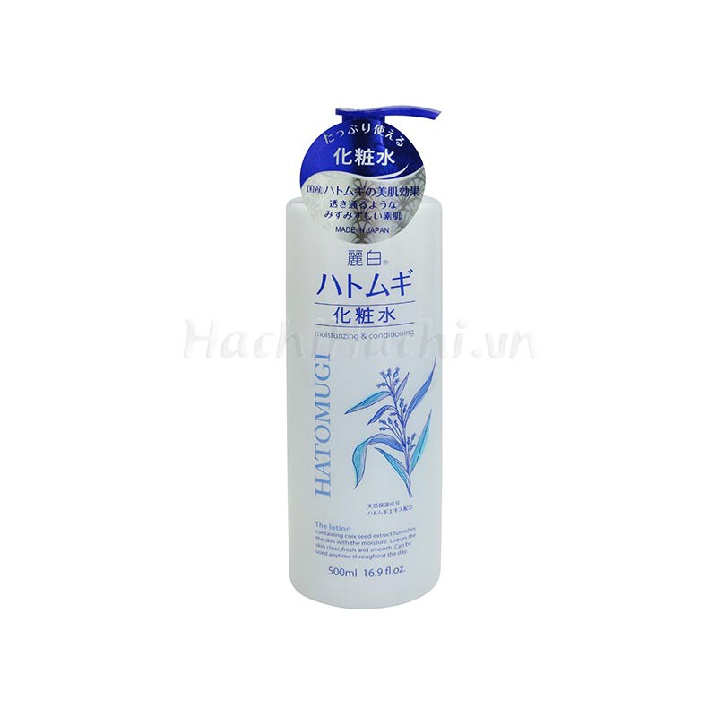 Lotion dưỡng ẩm hạt ý dĩ Kumano 500ml - Hachi Hachi Japan Shop