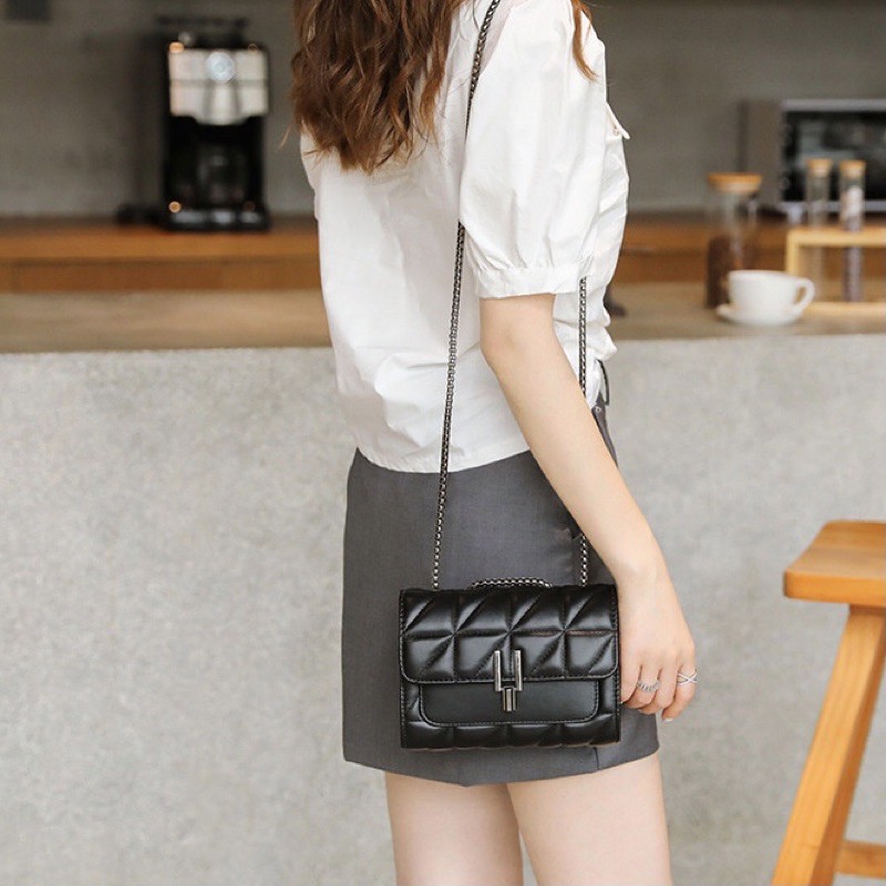 💫Túi xách Lingge 8853 lót Polyester  bên trong_ Hàng Chuẩn_Tinh Tế_Thanh Lịch💫