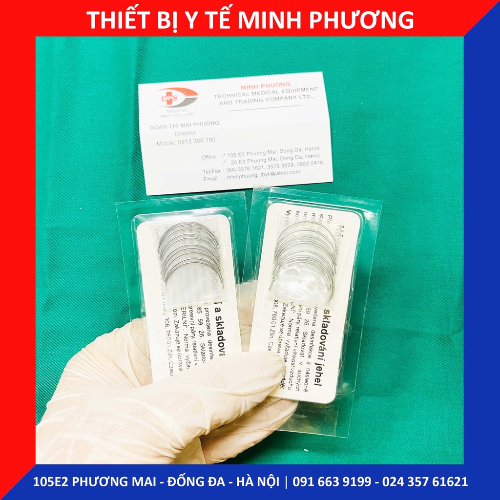 Set 10 kim khâu đầu tròn