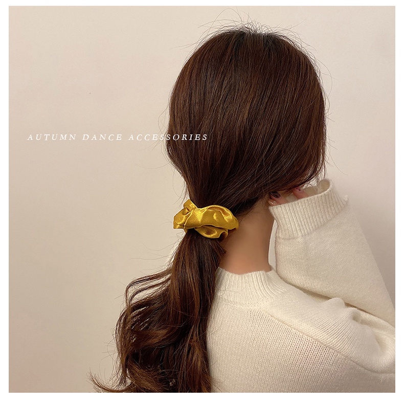 Dây Buộc Tóc Cao Su Co Giãn Thời Trang Dành Cho Nữ