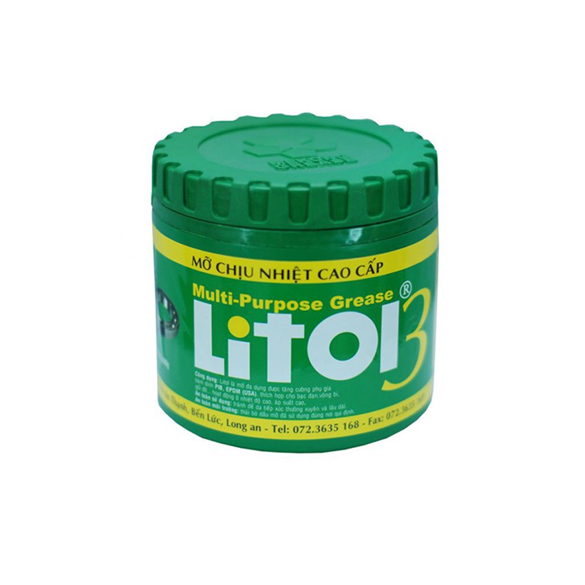 Mỡ Bò Chịu Nhiệt Cao cấp - Mỡ lithium - Litol3 - TL 400Gr - Hàng Uy Tín Chất Lượng