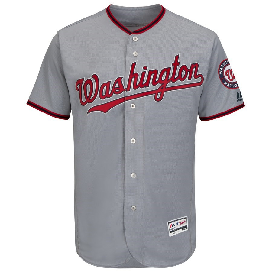 Áo Bóng Chày MLB Washington Dân Tộc Phong Cách Thể Thao Giản Dị Cỡ Lớn Unisex