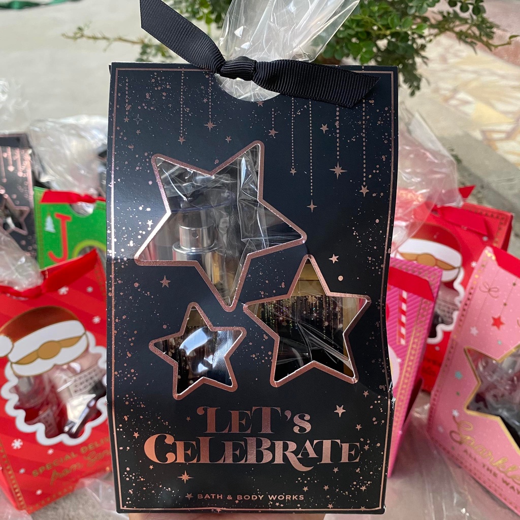 Giftset mini Bath & Body Works, Bộ quà tặng 3 món BBW chính hãng