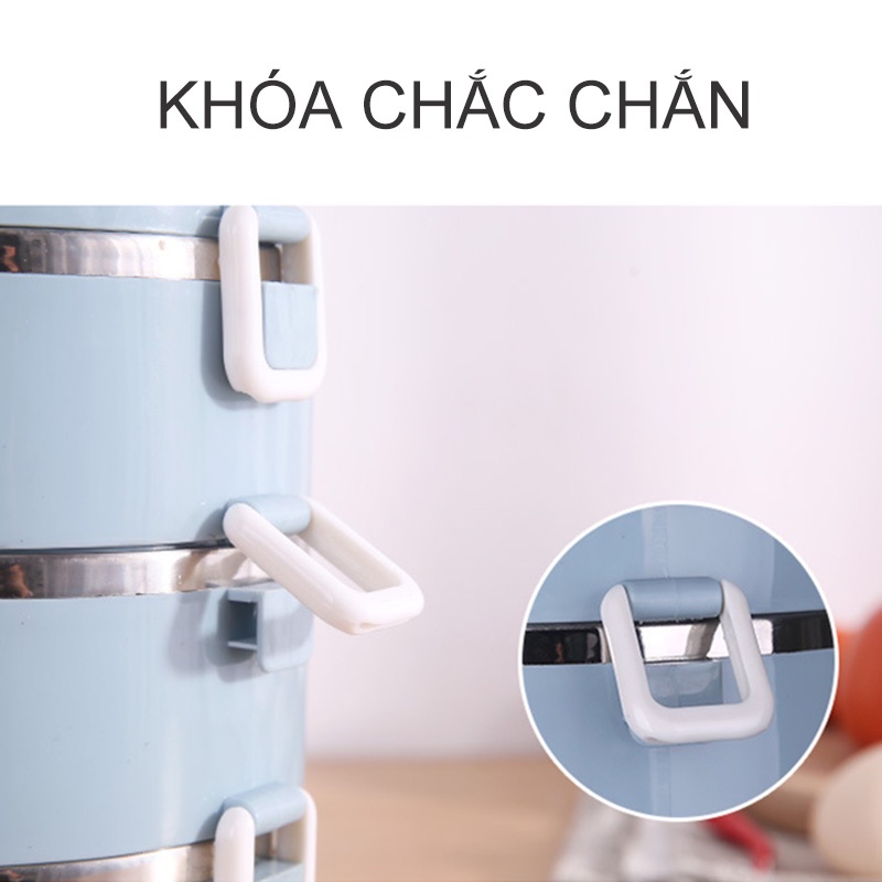 [HCM]Hộp Cơm Cắm 3 Tầng Start - Cặp Lồng Giữ Nhiệt-【GM-BXGBDH12】