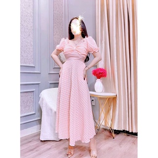 Sale đầm tiểu thư phong cách châu âu
