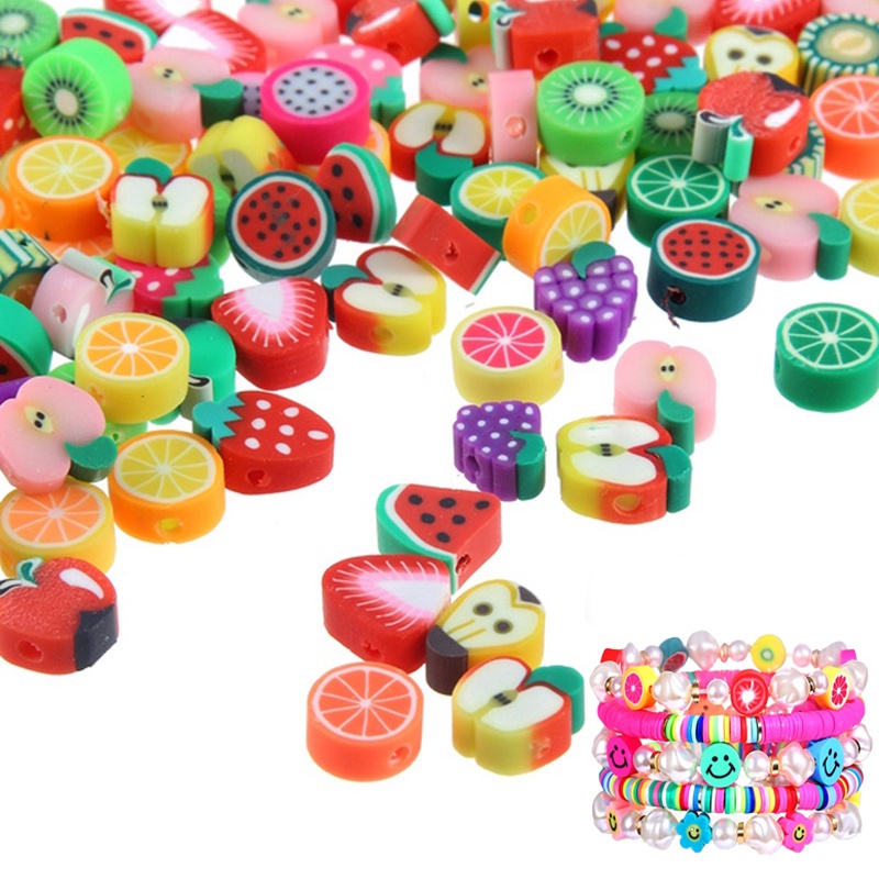 Set 100 Hạt Cườm Nhiều Hình Dáng Dùng Để Trang Trí Đồ Thủ Công