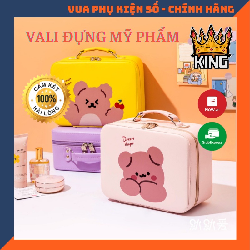 Vali Mini đựng mỹ phẩm, đựng đồ dùng cá nhân, đựng mỹ phẩm trang điểm