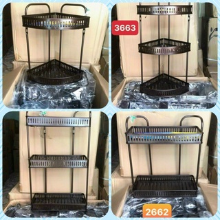 #Giá hủy diệt# Kệ góc, kệ chữ nhật sắt sơn tĩnh điện đen để đồ nhà bếp- chai lọ nước giặt tẩy nhà vệ sinh - không han gỉ