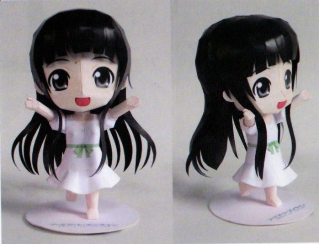 Mô hình giấy anime sword art online] Kirito - Asuna -