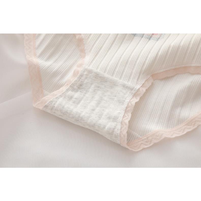 ❤️ Quần Lót Nữ Myna ❤️Quần Lót Coton Hồng Tăm cao cấp mềm mại kháng khuẩn sexy gợi cảm 0036 ❤️