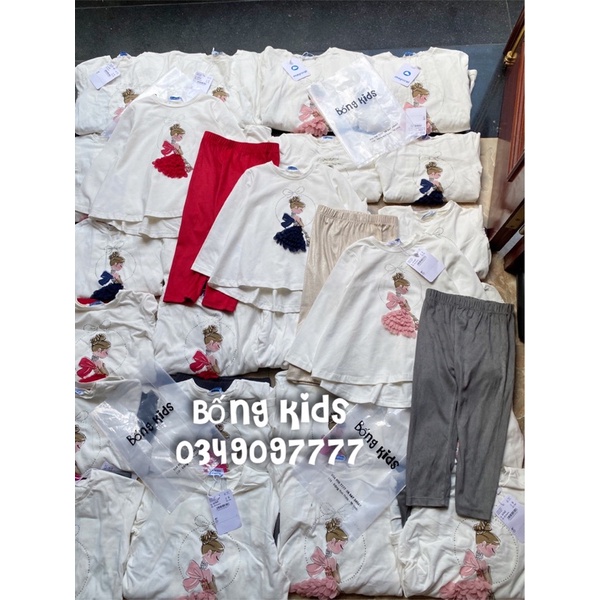 Bộ Thu Legging Bé Gái Cô Gái Dự Tiệc MOR