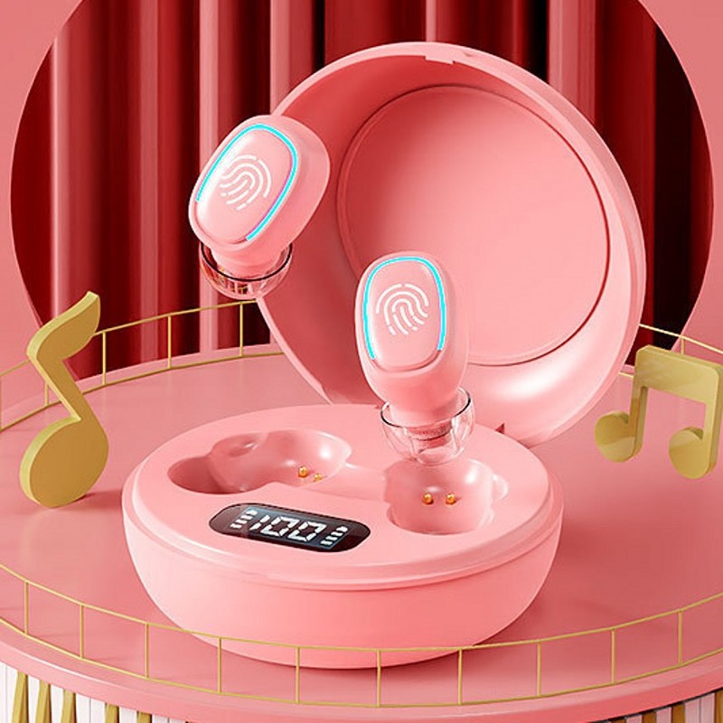 Bộ Tai Nghe Nhét Tai Không Dây C1 Bluetooth 5.0 Chất Lượng Cao Kèm Phụ Kiện