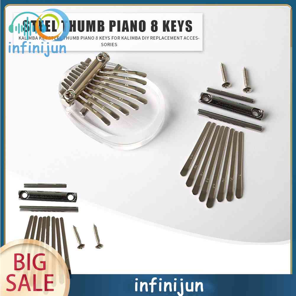 Đàn Kalimba 8 Phím Thay Thế DIY