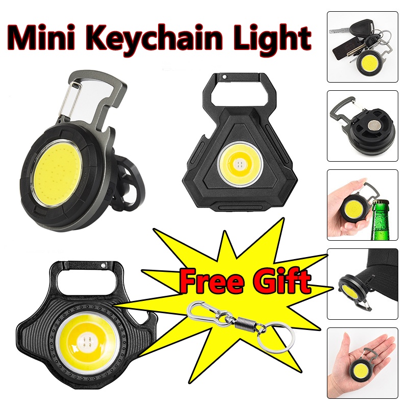 Đèn Pin Kiêm Móc Khóa Đa Năng Tiện Lợi Khi Đi Câu Cá