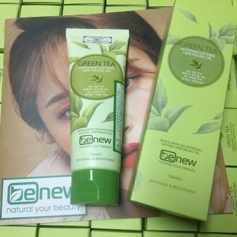 Tẩy tế bào chết cao cấp Benew Green Tea Peeling Gel nhập khẩu chính hãng Hàn Quốc 120ml