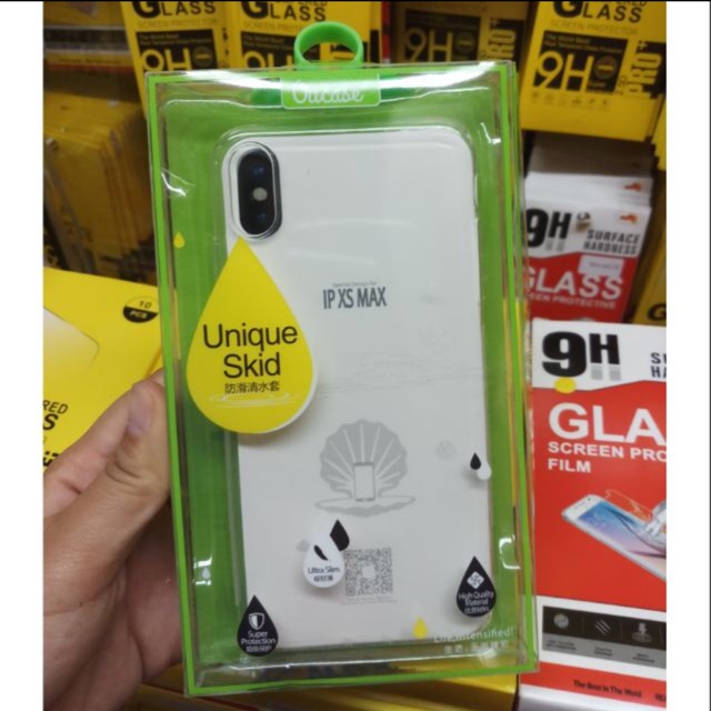 Ốp lưng dẻo Oucase cho iPhone XS Max 6.5’ ( trong suốt )