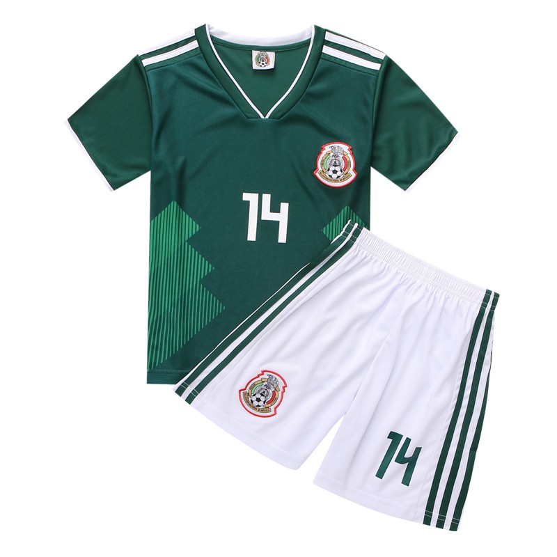 Bộ đồ đá bóng đội tuyển Mexico cho bé