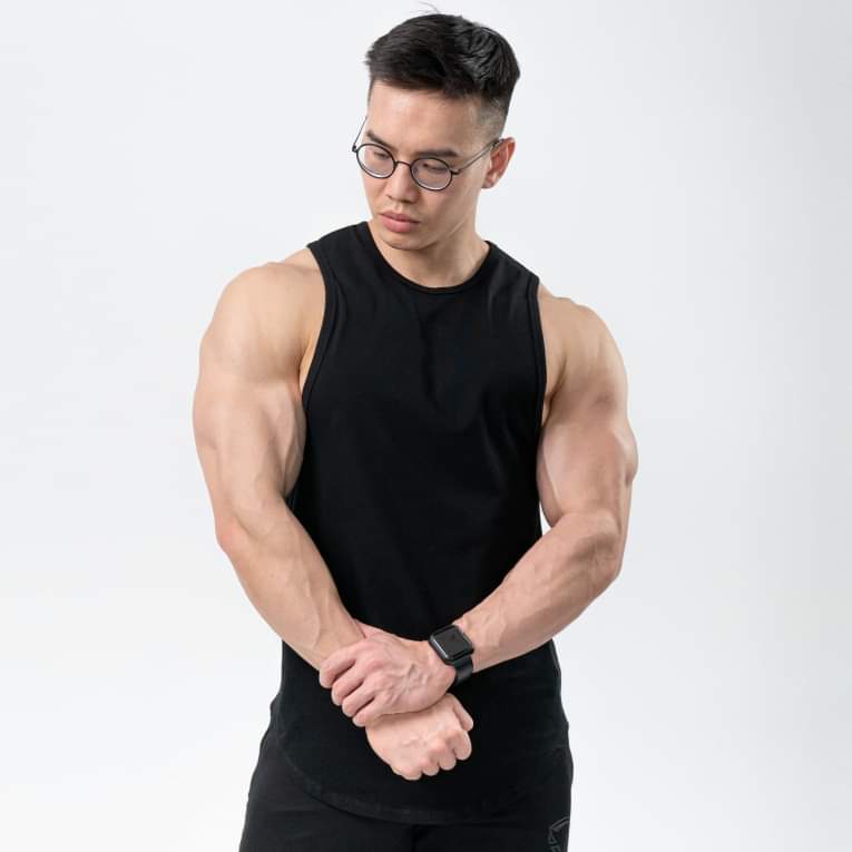 Áo ba lỗ nam chuẩn gym 𝗭𝗘𝗡𝗞𝗔 𝗧𝗞.𝟬𝟵 Ao tanktop nam trơn thun cotton thoáng mát