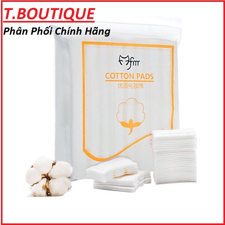 Bông tẩy trang 3 lớp Cotton Pads [Túi 222 miếng]