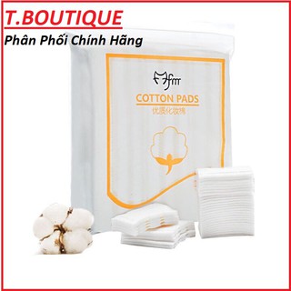 Combo 10 Bông tẩy trang 3 lớp Cotton Pads [Túi 222 miếng]