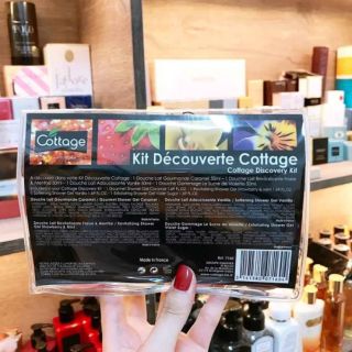 SÉT 4CHAI SỮA TẮM COTTAGE MINI