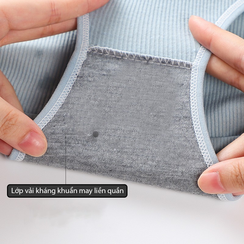 Quần Lót Nữ Cotton Kháng Khuẩn Co Giãn 4 Chiều Phối Nơ Cá Tính Nữ H102 | BigBuy360 - bigbuy360.vn