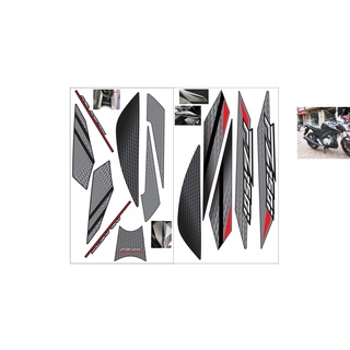 tem rời fz150i đen đỏ