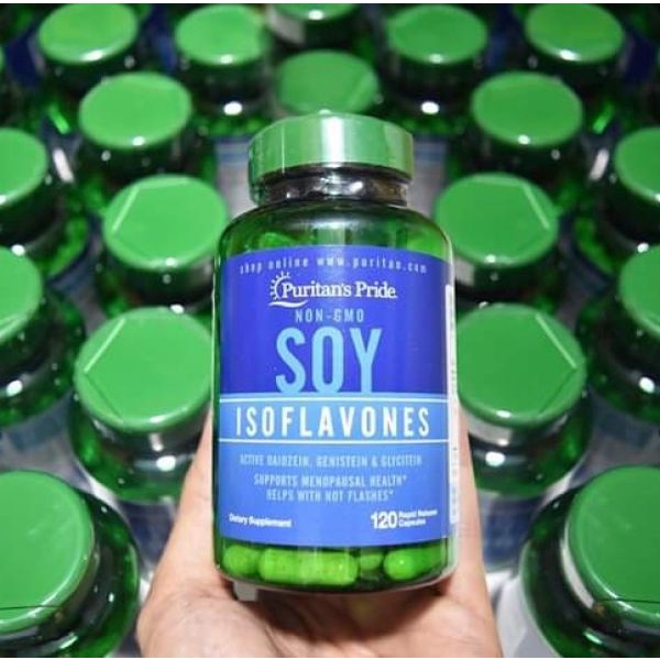 Tinh Chất Mầm Đậu Nành Soy Isoflavones Puritan's Pride -120 viên