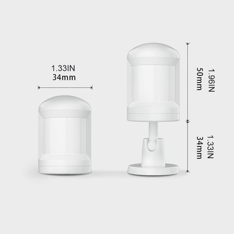 Thiết Bị Dò Hồng Ngoại Phát Hiện Chuyển Động Cơ Thể Người Mini Màu Trắng