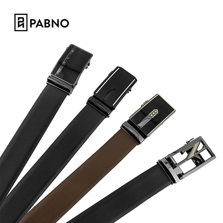Thắt Lưng Nam Da Thật Cao Cấp Sang Trọng Lịch Sự PABNO 404-02 || BH 12 THÁNG ||