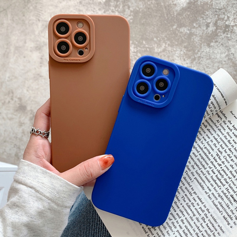 Ốp Điện Thoại Silicone Mềm Nhám Chống Sốc Bảo Vệ Camera Cho Xiaomi Redmi 12C A1 10C 10A 10 5G 2022