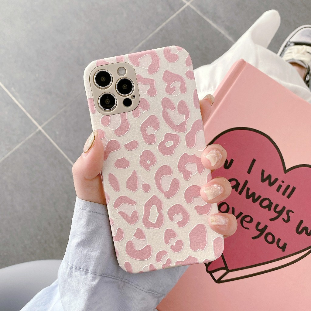 Ốp lưng Silicone Chống Sốc Họa Tiết Đốm Bò Sữa Đáng Yêu Cho Iphone 12 11 Pro Max Xr Xs Max 8 7 Plus | BigBuy360 - bigbuy360.vn