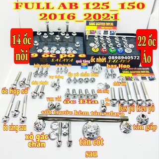 Full ốc salaya ab 125_150 đời 2016_2021