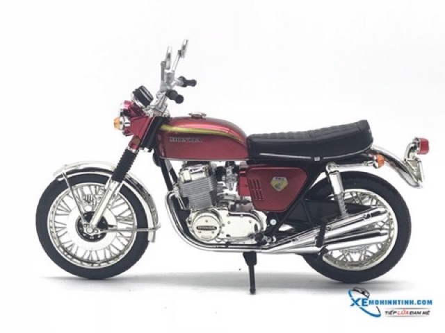 Xe mô hình Honda Dream CB750 Four 1969 Joycity 1:12 (Đỏ)