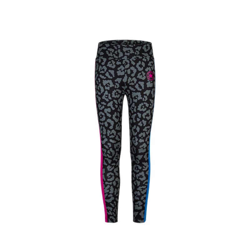 Trẻ Em Converse Aop H / Rise Prt Legg - Đen