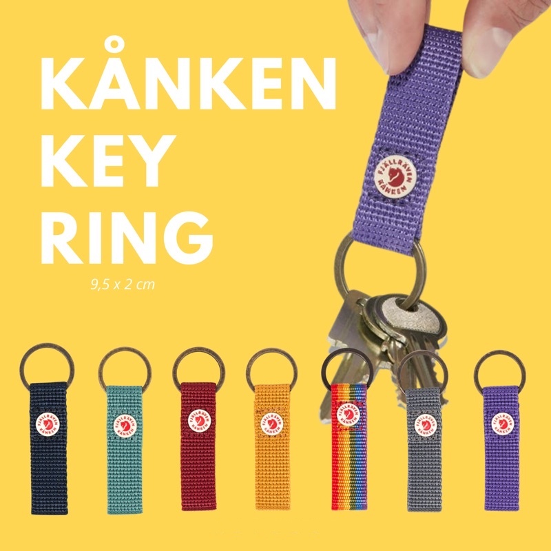 Móc Khóa Cầu Vồng Fjallraven Kanken