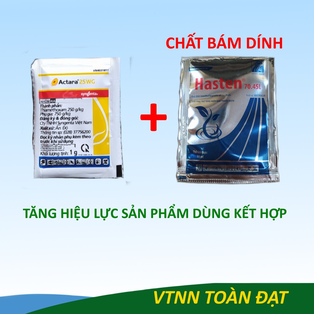 Bộ Sản Phẩm Bảo Vệ Cây Trồng Khỏi Rầy Hại, kết hợp chất bám dính