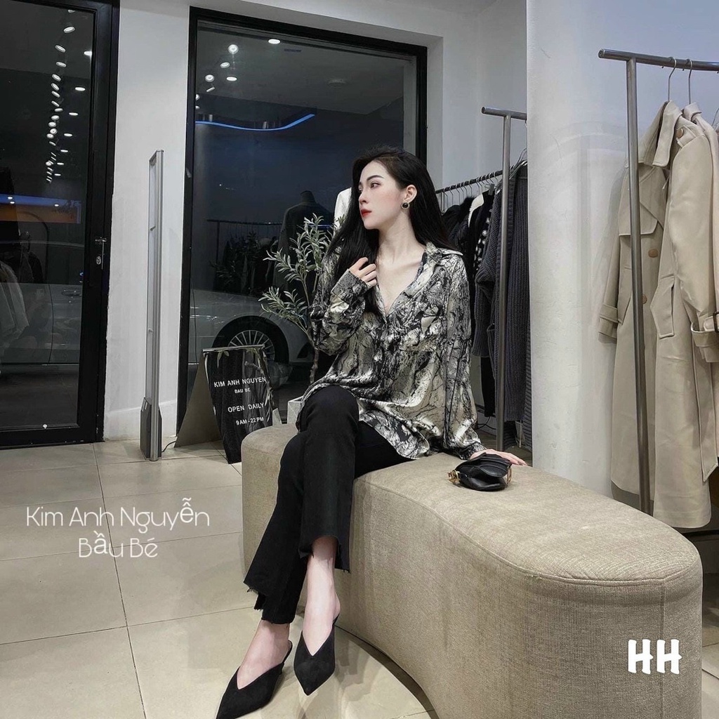 ÁO SƠ MI LOANG VÂN ĐÁ