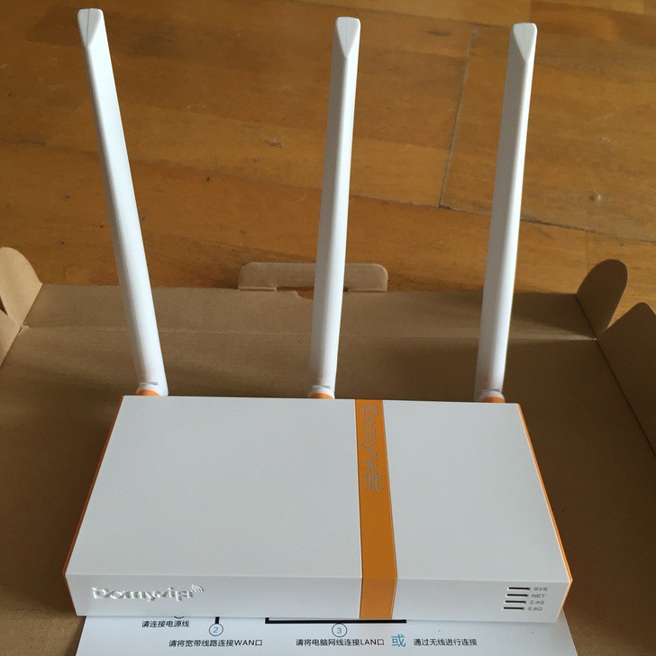 Bộ phát wifi router wifi DoMyWifi full box Tiếng Việt chuẩn AC750Mbps phát mạnh có cổng usb hỗ trợ nas printer | BigBuy360 - bigbuy360.vn